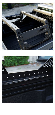 Zwarte poeder gecoate koolstofstaal Max modulaire bedrekken voor Toyota Pick Up Offroad Mount