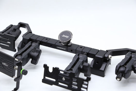 Scherm draaiende houder Scherm draaiend montage Centrum console Beugel mobiele telefoonstand voor Jeep Wrangler