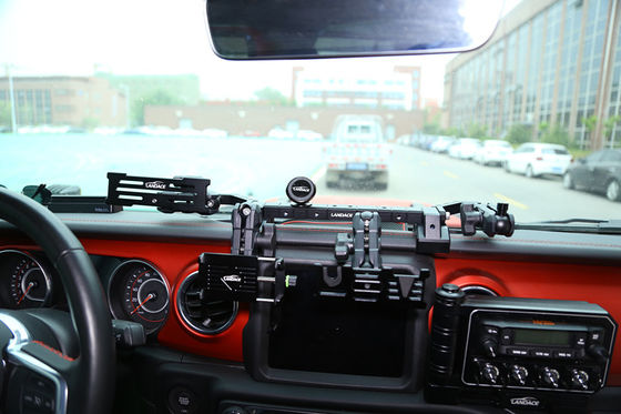 Scherm draaiende houder Scherm draaiend montage Centrum console Beugel mobiele telefoonstand voor Jeep Wrangler
