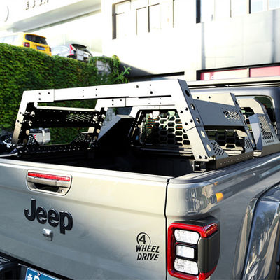 Zwart poeder bekleed borstkas bed rek accessoire voor TOYOTA truck off-road bevestiging