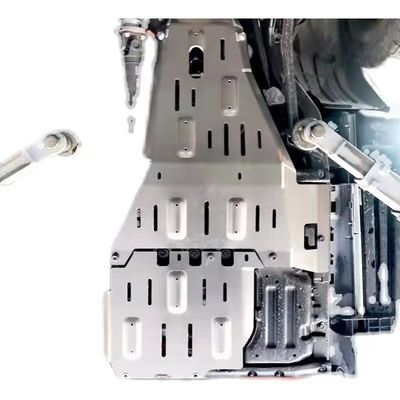 Zilveren aluminiumlegering onder de motorkap voor Wrangler JK JL Off-Road 4X4 Accessoires