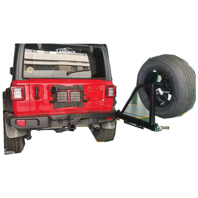 Offroad universele automontage Aangepaste metaalproductie Reservewieldrager Hoog