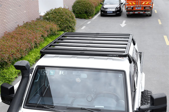 Aluminiummetaal platte dakrekken voor TOYOTA LAND CRUISER LC79 Vergroot uw opslagruimte
