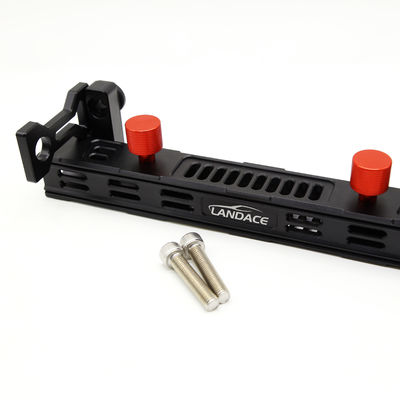 Aluminium legering vlaghouder en radiodraadbeugel voor Jeep Wrangler JL JK Aanpasbaar