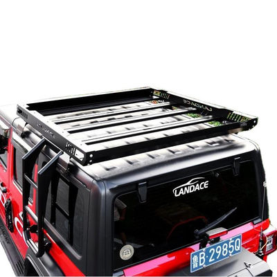 18-23 Wrangler Rubicon Jeep dakrek mand met hoogpoeder gecoate aluminiumlegering