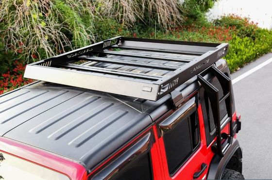 4x4 Vehicle Roof Rack Basket voor 18-23 Wrangler Rubicon Jeep Steel Aluminium Construction