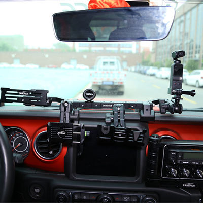 Fabriek rechtstreeks Multi functie telescopische staaf middenconsole Car Mobile Phone Bracket voor Jeep Wrangler JL JK