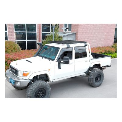 Plaatsing Zwart dakrek Bagageversnellingsbeugel Platform voor TOYOTA LC 79 Pick-up Ute