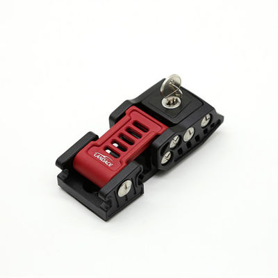 Aluminium legering kap slot slot voor JEEP Wrangler JK/JL Off-road voertuig in zwart-rood
