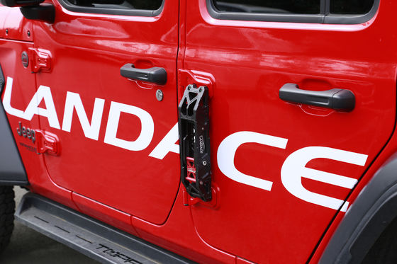 Aluminium legering deur scharnieren stappedaal voor Jeep JL Rubicon High- Off-Road Accessoires