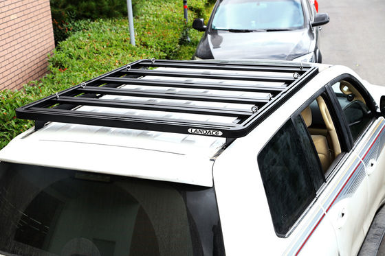1889*1225mm Anodisch geoxideerd oppervlak staal aluminium zwart dakrek voor Y60 SUV Car Bar 4x4