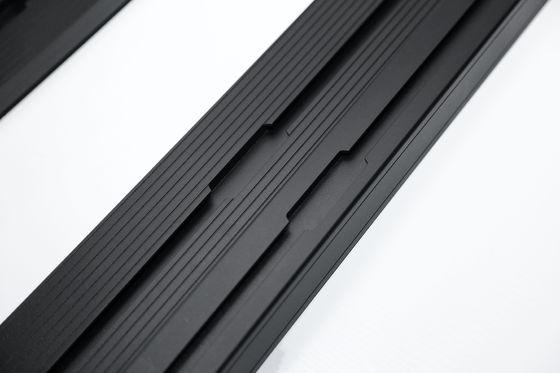 1889*1225mm Anodisch geoxideerd oppervlak staal aluminium zwart dakrek voor Y60 SUV Car Bar 4x4