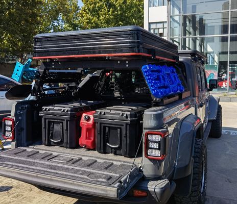 Maximaliseer opslagruimte met eenvoudige installatie Tacoma Truck Bed Rack Modulaire basis
