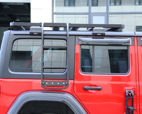 Landace Roof Rack Side Ladder Kit Perfect geschikt voor Jeep Wrangler 833*400*261mm N.W 6kg