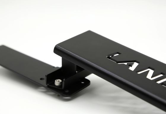 Poedercoating Anti-Kick Pegs voor Jeep Wrangler Hoog-linkervoet rust pedaal op maat