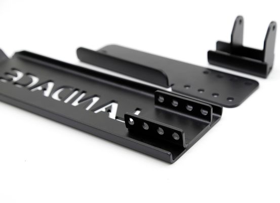 Poedercoating Anti-Kick Pegs voor Jeep Wrangler Hoog-linkervoet rust pedaal op maat