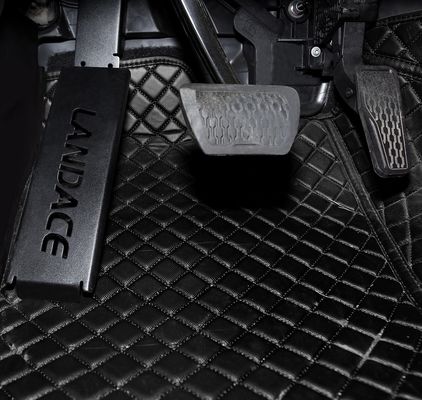 Poedercoating Anti-Kick Pegs voor Jeep Wrangler Hoog-linkervoet rust pedaal op maat