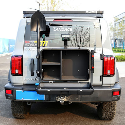 WEY TANK 300 Achterdeur Buiten Opbergdoos Tas Aluminium legering JEEP Fit Nettogewicht 13,4 kg
