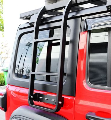 Gemakkelijke installatie Dubbele zijdelingse ladder Autodakladder voor Jeep Wrangler JK JL