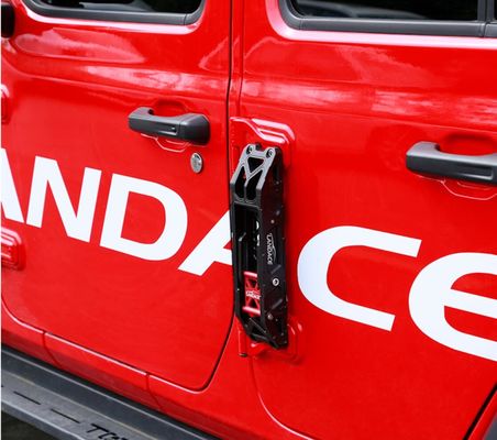 2016-2018 Wrangler Aluminium legering Zwarte zijde deur ladder voor Wrangler liefhebbers