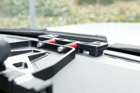 Flexible Angle Center Console Bracket Tank 300 Multi-Mount Dash Phone Holder in zwart