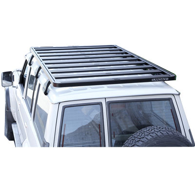 Op maat gemaakt zwart dakbagage drager voor Tule Jeep Y60 4 Runner Off Road Trips