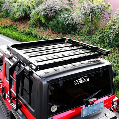 Dakmontage Auto bagage drager en ladders voor Jeep Wrangler Nettogewicht 37,5 kg