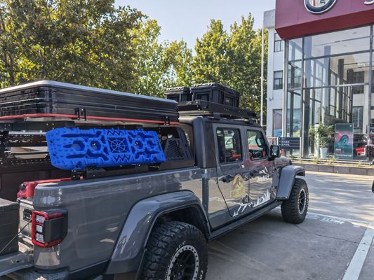 400 kg capaciteit Duurzaam Jeep dakrek met ladders en auto bagage drager