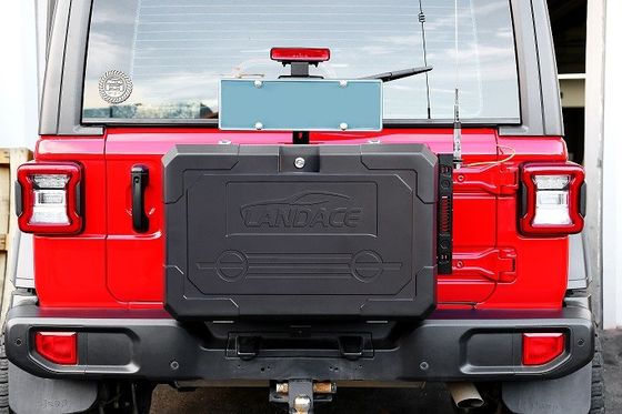 Achterste aluminium opslaggereedschap voor jeep
