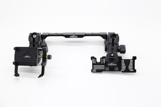 Multi-Mount Dash Phone Holder + GoPro Mount met aluminium glijbaan, flexibele hoek voor 2018-2022 Jeep Wrangler