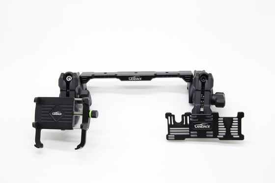 Multi-Mount Dash Phone Holder + GoPro Mount met aluminium glijbaan, flexibele hoek voor 2018-2022 Jeep Wrangler