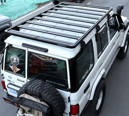 Universal 4X4 Aluminium Steel Cargo Carrier Basket dakrek voor SUV Jimny Fj Cruiser 4runner 1540X1425mm