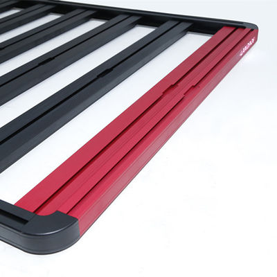 Zwart Auto Universal Steel Aluminium Alloy 4x4 Accessoires Afneembare Auto Dak Bagagerek