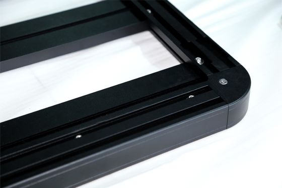 Zwart Auto Universal Steel Aluminium Alloy 4x4 Accessoires Afneembare Auto Dak Bagagerek