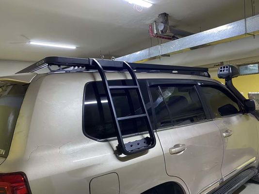 Zwart aluminium dakrek bergmandje voor 4Runner auto dak off road accessoires