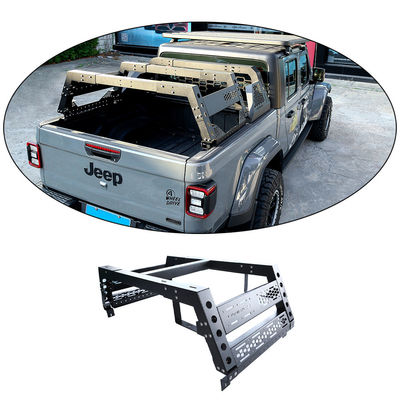 Zwart zilveren plaatsingsbak berg borstkas bed rek systeem voor Toyota full-size truck bed
