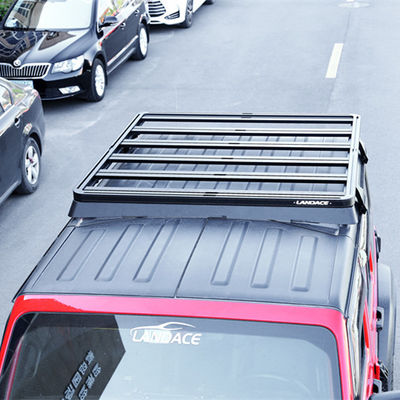 Roofmount Verstelbaar Staal Aluminium Alloy Powder Spraying Flat Roof Rack voor Jeep
