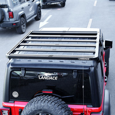 Roofmount Verstelbaar Staal Aluminium Alloy Powder Spraying Flat Roof Rack voor Jeep