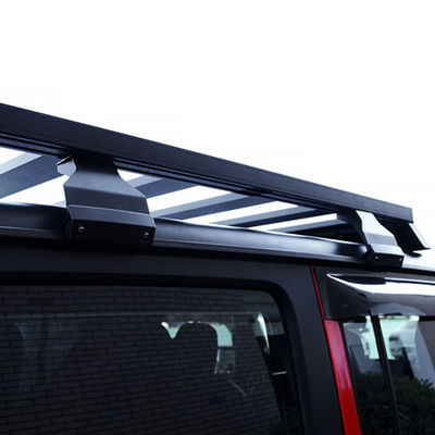 Roofmount Verstelbaar Staal Aluminium Alloy Powder Spraying Flat Roof Rack voor Jeep