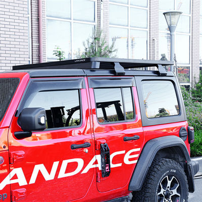 Roofmount Verstelbaar Staal Aluminium Alloy Powder Spraying Flat Roof Rack voor Jeep