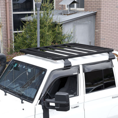 1400X1320mm Auto Universal Afneembare Aluminium Car Top Cargo dakrek voor Toyota LC79