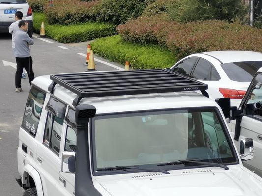 1400X1320mm Auto Universal Afneembare Aluminium Car Top Cargo dakrek voor Toyota LC79